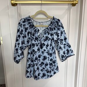 Joy Joy Floral Print Women's Top